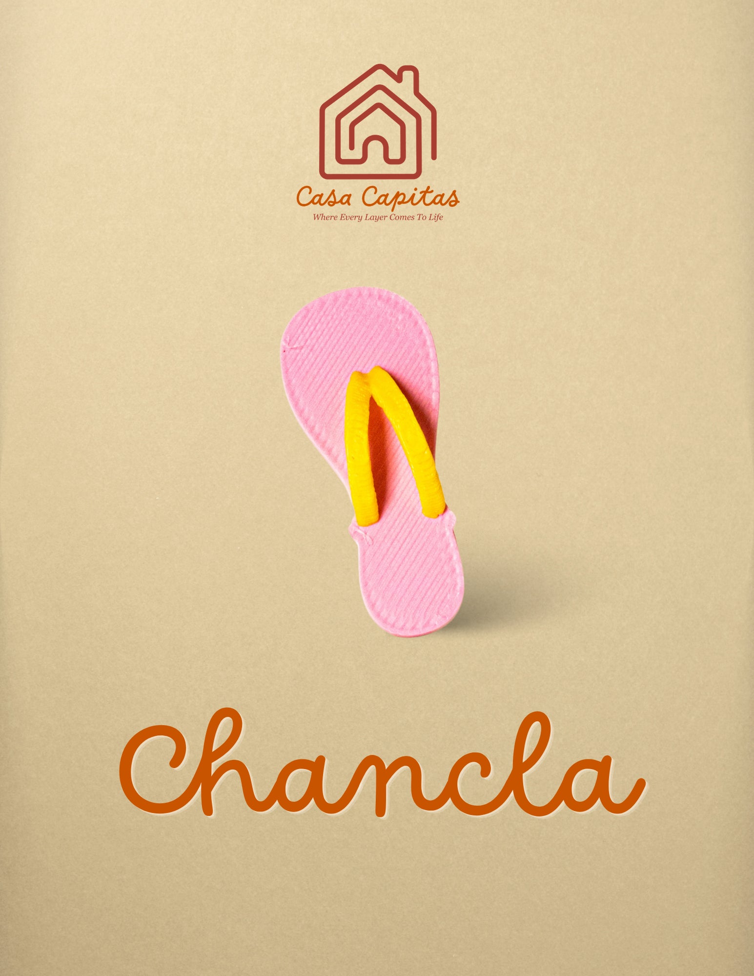 Chancla — Casa Capitas 3D-printed ficha