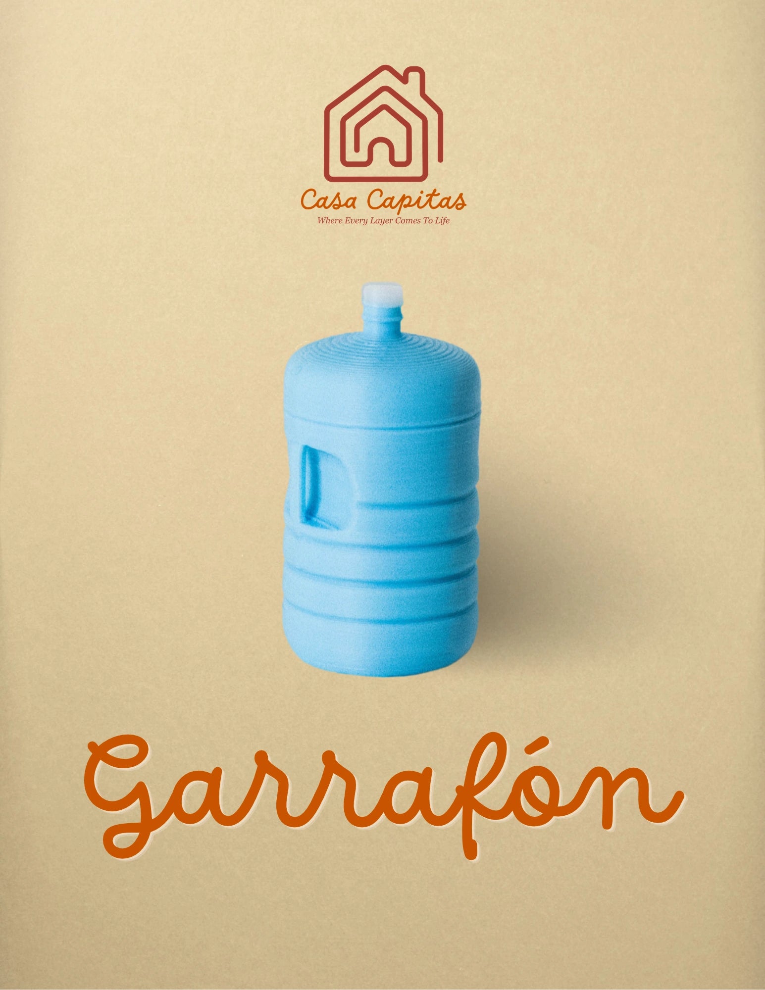 El Garrafón — Casa Capitas 3D-printed ficha