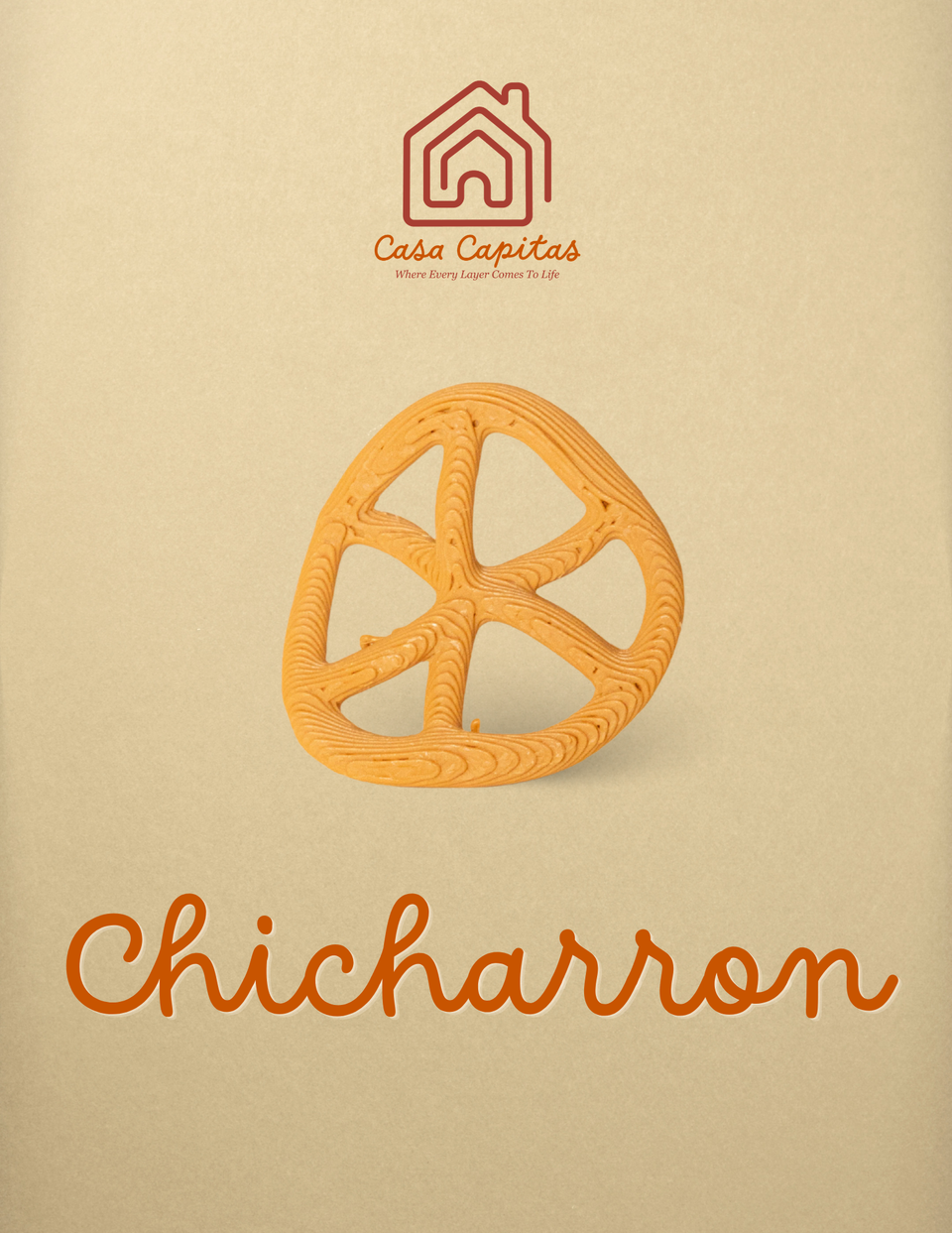 Chicharrón Lotería Fichas - Set of 50