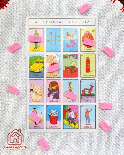 Zote Lotería Fichas - Set of 50