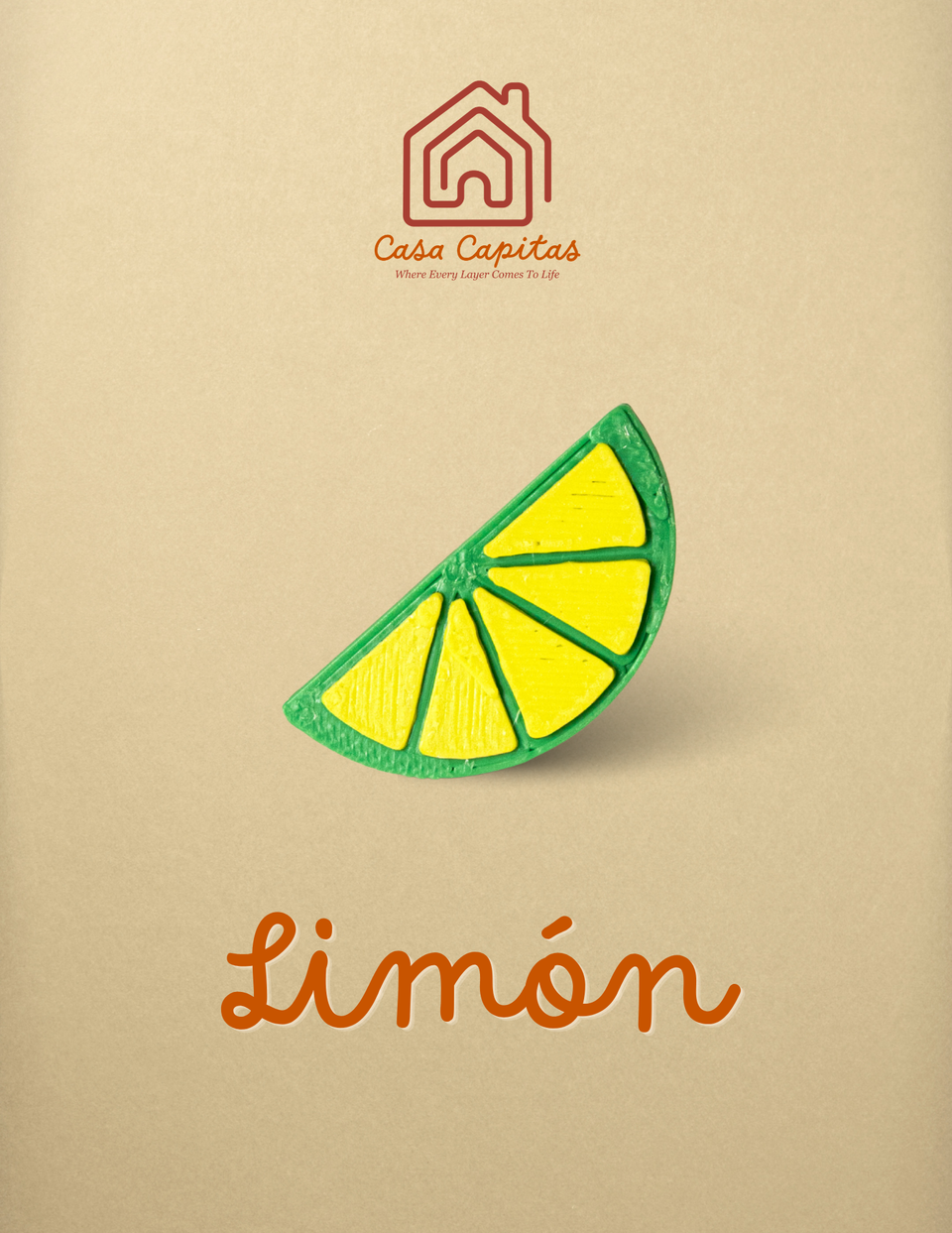Limón Lotería Fichas - Set of 50